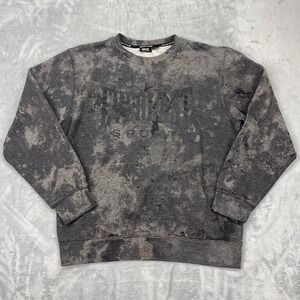 Everlast Sport Sweatshirt Mens L Multi Tie Dye Raglan Sleeve Crew Neck Pullover